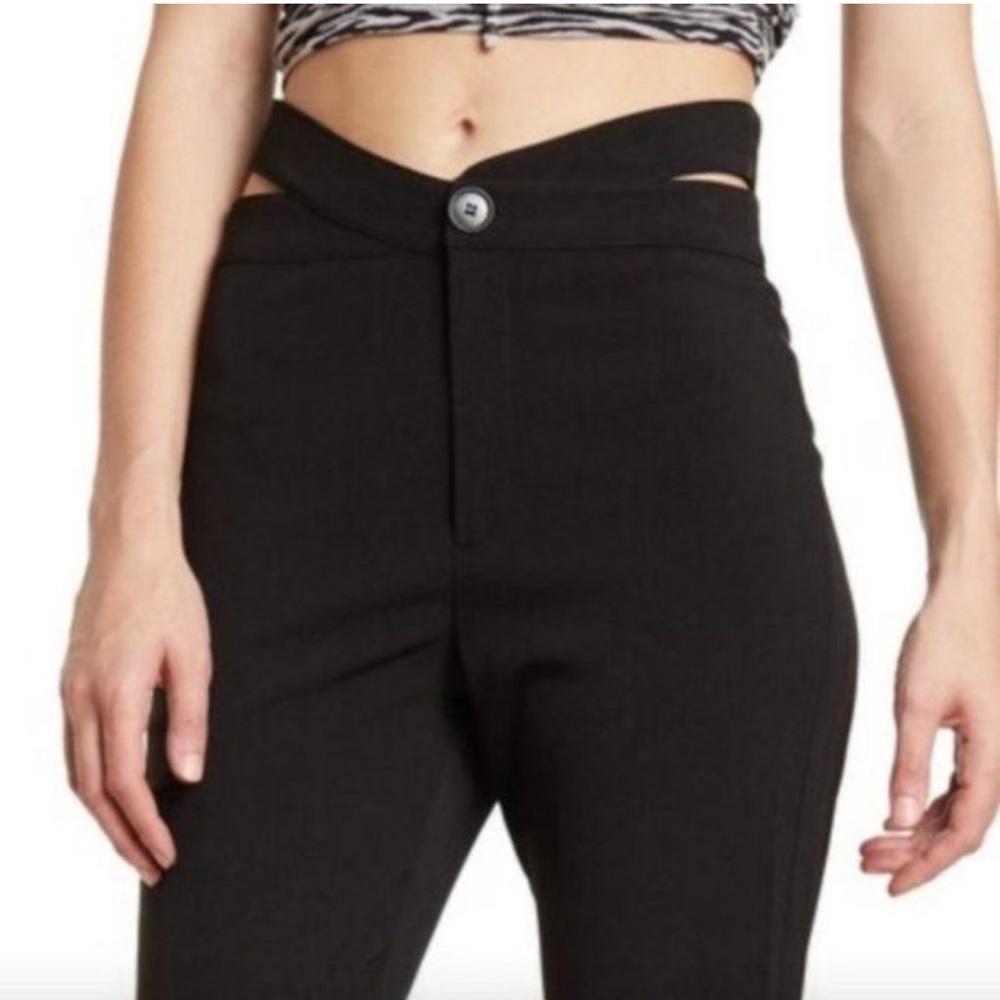 Elodie black flare pant